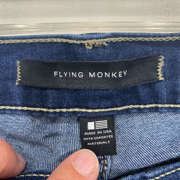 Flying Monkey dark denim jeans. Size 29 - Picture 3 of 4